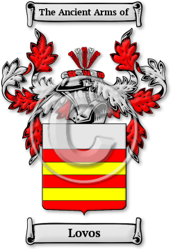 Lovos Family Crest Download (jpg) Legacy Series - 150 DPI