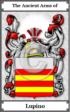 Lupino Family Crest Download (JPG)  Book Plated - 150 DPI