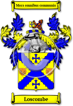 Loscombe Family Crest Download (JPG) Legacy Series - 600 DPI