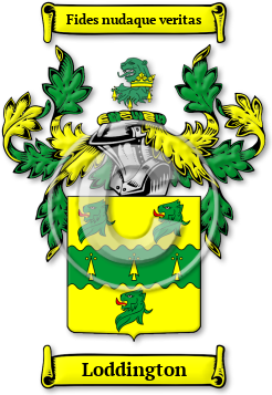 Loddington Family Crest Download (jpg) Legacy Series - 150 DPI
