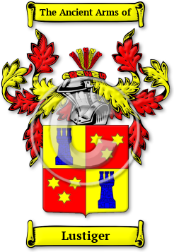 Lustiger Family Crest Download (jpg) Legacy Series - 150 DPI