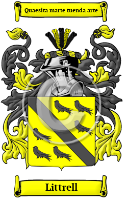 Littrell Name Meaning, Family History, Family Crest & Coats of Arms