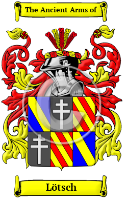 Lötsch Family Crest Download (JPG) Heritage Series - 300 DPI