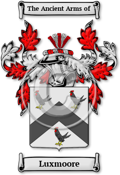 Luxmoore Family Crest Download (jpg) Legacy Series - 150 DPI