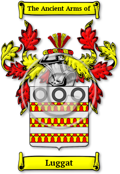 Luggat Family Crest Download (JPG) Legacy Series - 300 DPI