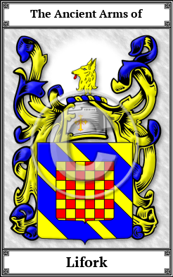 Lifork Family Crest Download (JPG)  Book Plated - 150 DPI