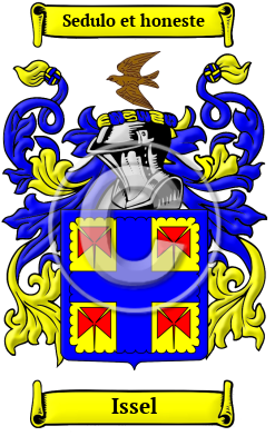 Issel Family Crest Download (JPG) Heritage Series - 600 DPI