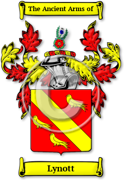 Lynott Family Crest Download (JPG) Legacy Series - 600 DPI