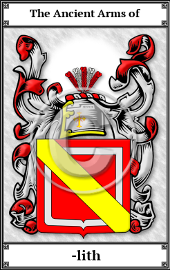 -lith Family Crest Download (JPG)  Book Plated - 150 DPI