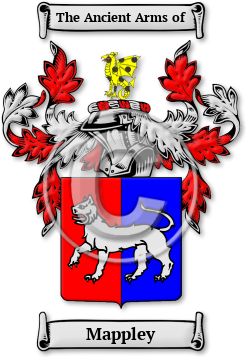 Mappley Family Crest Download (JPG) Legacy Series - 600 DPI