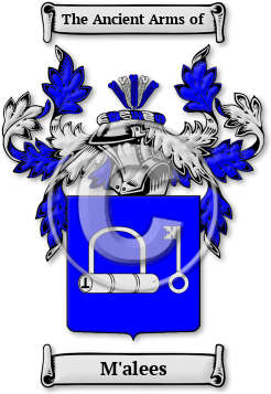 M'alees Family Crest Download (jpg) Legacy Series - 150 DPI