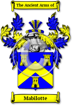 Mabilotte Family Crest Download (JPG) Legacy Series - 600 DPI