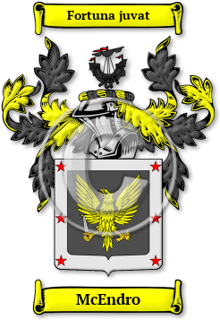 McEndro Family Crest Download (jpg) Legacy Series - 150 DPI