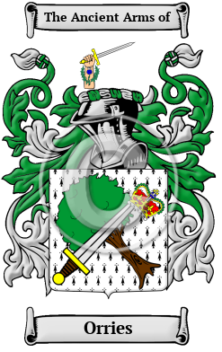 Orries Family Crest Download (JPG) Heritage Series - 600 DPI