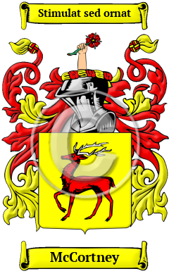 McCortney Family Crest/Coat of Arms