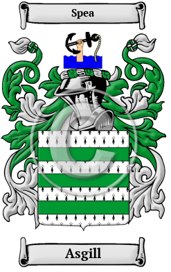 Asgill Family Crest/Coat of Arms