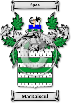 MacKaiscul Family Crest Download (JPG) Legacy Series - 600 DPI