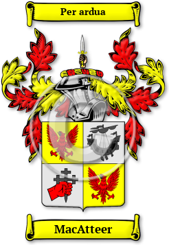 MacAtteer Family Crest Download (JPG) Legacy Series - 600 DPI