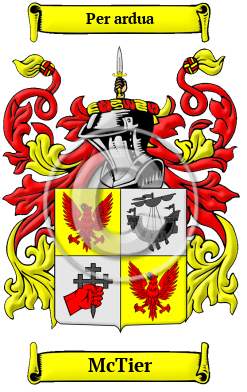 McTier Family Crest Download (JPG) Heritage Series - 600 DPI