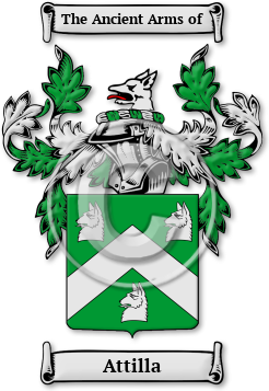 Attilla Family Crest Download (jpg) Legacy Series - 150 DPI