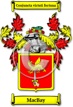 MacBay Family Crest Download (jpg) Legacy Series - 150 DPI