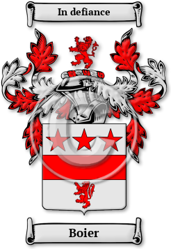 Boier Family Crest Download (JPG) Legacy Series - 600 DPI