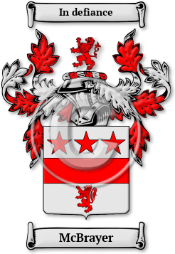 McBrayer Family Crest Download (jpg) Legacy Series - 150 DPI