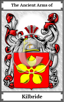 Kilbride Family Crest Download (JPG)  Book Plated - 150 DPI