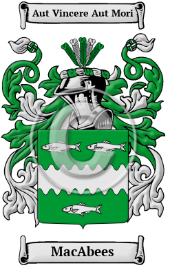 MacAbees Family Crest Download (JPG) Heritage Series - 600 DPI