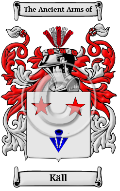 Käll Family Crest Download (JPG) Heritage Series - 300 DPI