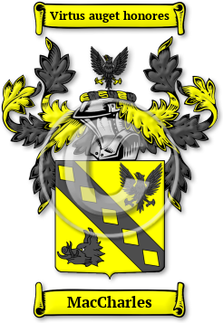 MacCharles Family Crest Download (JPG) Legacy Series - 600 DPI