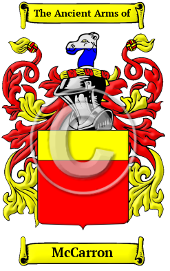McCarron Family Crest Download (JPG) Heritage Series - 600 DPI
