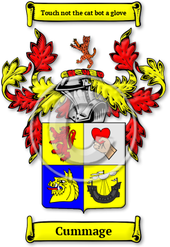 Cummage Family Crest Download (JPG) Legacy Series - 600 DPI