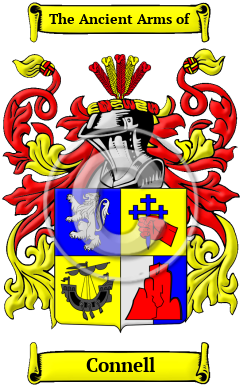 Connell Family Crest Download (JPG) Heritage Series - 600 DPI