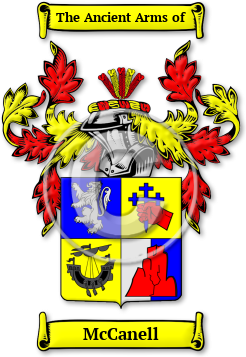 McCanell Family Crest Download (JPG) Legacy Series - 600 DPI