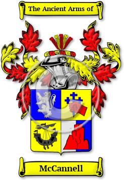McCannell Family Crest Download (JPG) Legacy Series - 600 DPI