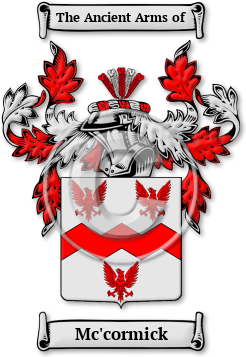 Mc'cormick Family Crest Download (jpg) Legacy Series - 150 DPI