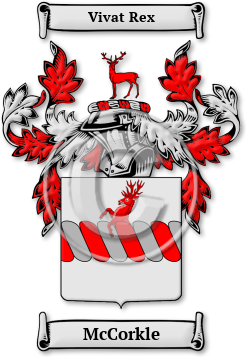 McCorkle Family Crest Download (JPG) Legacy Series - 600 DPI