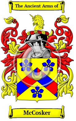 McCosker Family Crest Download (JPG) Heritage Series - 600 DPI