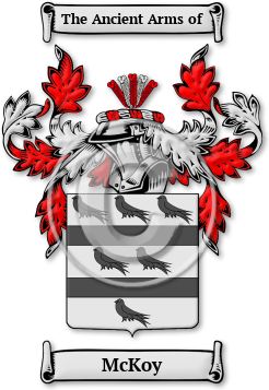 McKoy Family Crest Download (jpg) Legacy Series - 150 DPI