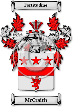 McCraith Family Crest Download (jpg) Legacy Series - 150 DPI