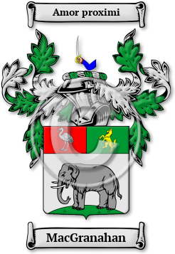 MacGranahan Family Crest Download (JPG) Legacy Series - 600 DPI