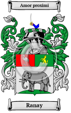 Ranay Family Crest/Coat of Arms