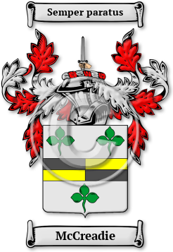 McCreadie Family Crest Download (jpg) Legacy Series - 150 DPI