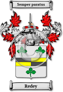 Redey Family Crest Download (jpg) Legacy Series - 150 DPI
