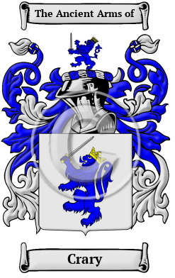 Crary Family Crest Download (JPG) Heritage Series - 600 DPI
