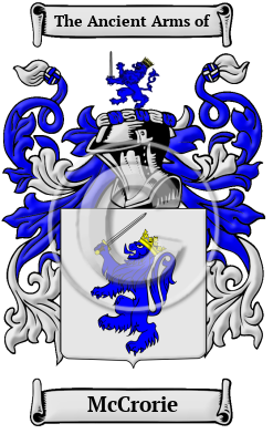 McCrorie Family Crest Download (JPG) Heritage Series - 600 DPI