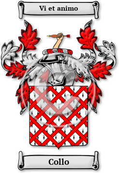 Collo Family Crest Download (JPG) Legacy Series - 600 DPI