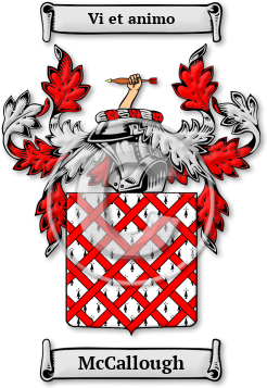 McCallough Family Crest Download (jpg) Legacy Series - 150 DPI