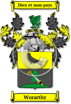 Worarthy Family Crest Download (JPG) Legacy Series - 600 DPI